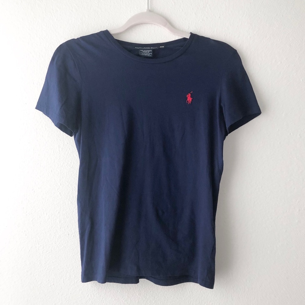 Ralph Lauren Sport Navy Tee